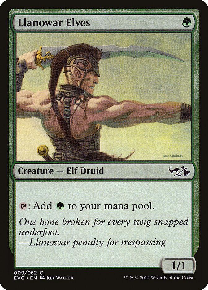 Llanowar Elves (Elves vs. Goblins) [Duel Decks Anthology] - La Boîte Mystère ( The Mystery Box)