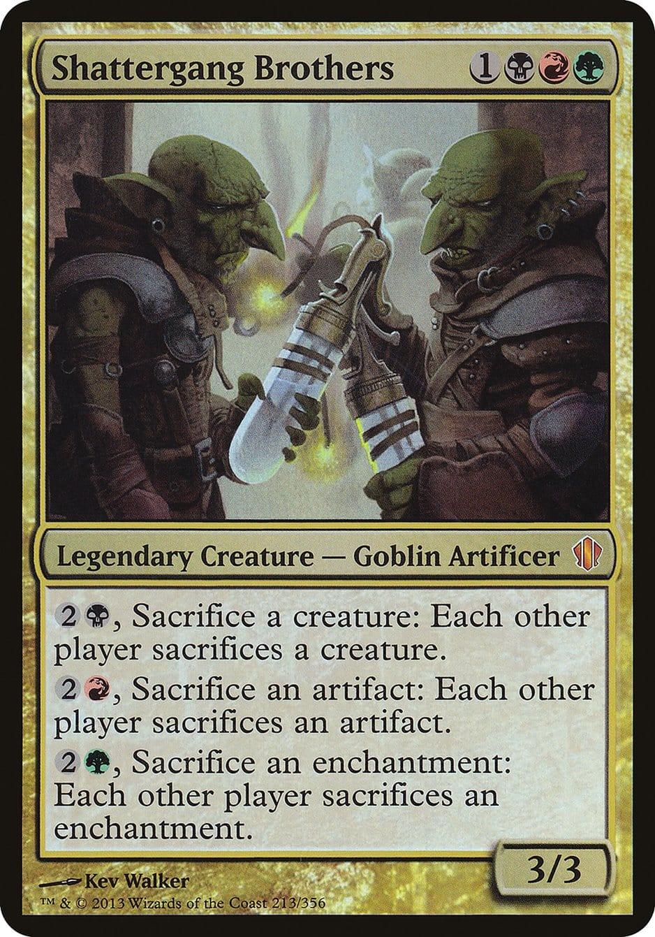 Shattergang Brothers (Oversized) [Commander 2013 Oversized] - La Boîte Mystère ( The Mystery Box)