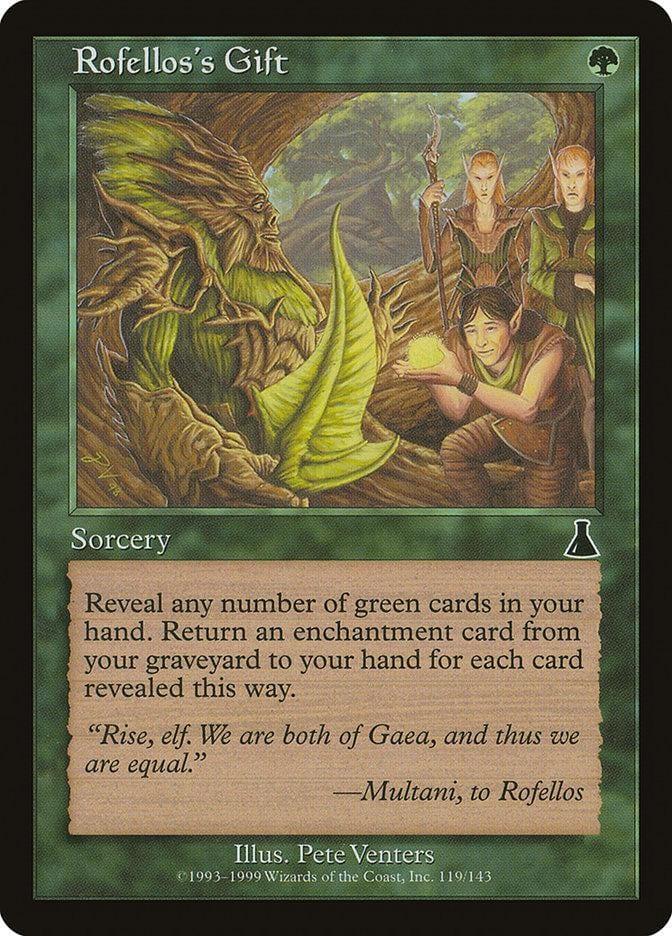 Rofellos's Gift [Urza's Destiny] - La Boîte Mystère ( The Mystery Box)