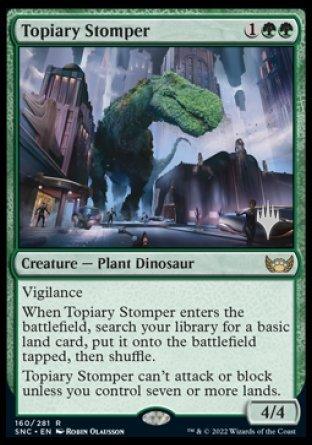 Topiary Stomper (Promo Pack) [Streets of New Capenna Promos] - La Boîte Mystère ( The Mystery Box)