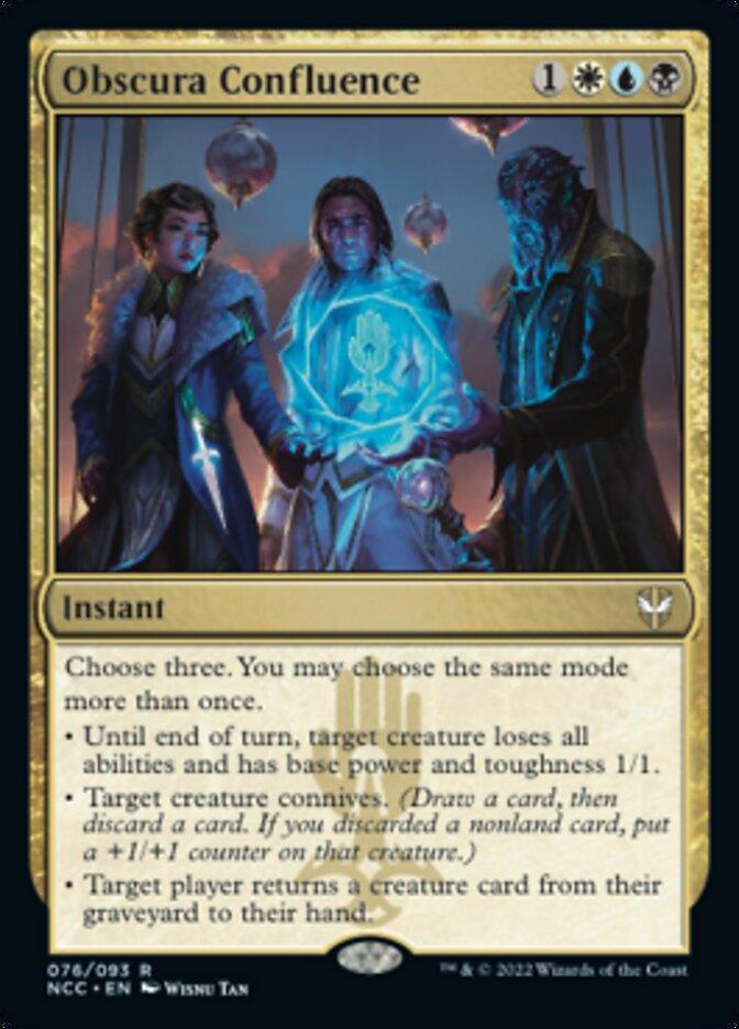 Obscura Confluence [Streets of New Capenna Commander] - La Boîte Mystère ( The Mystery Box)