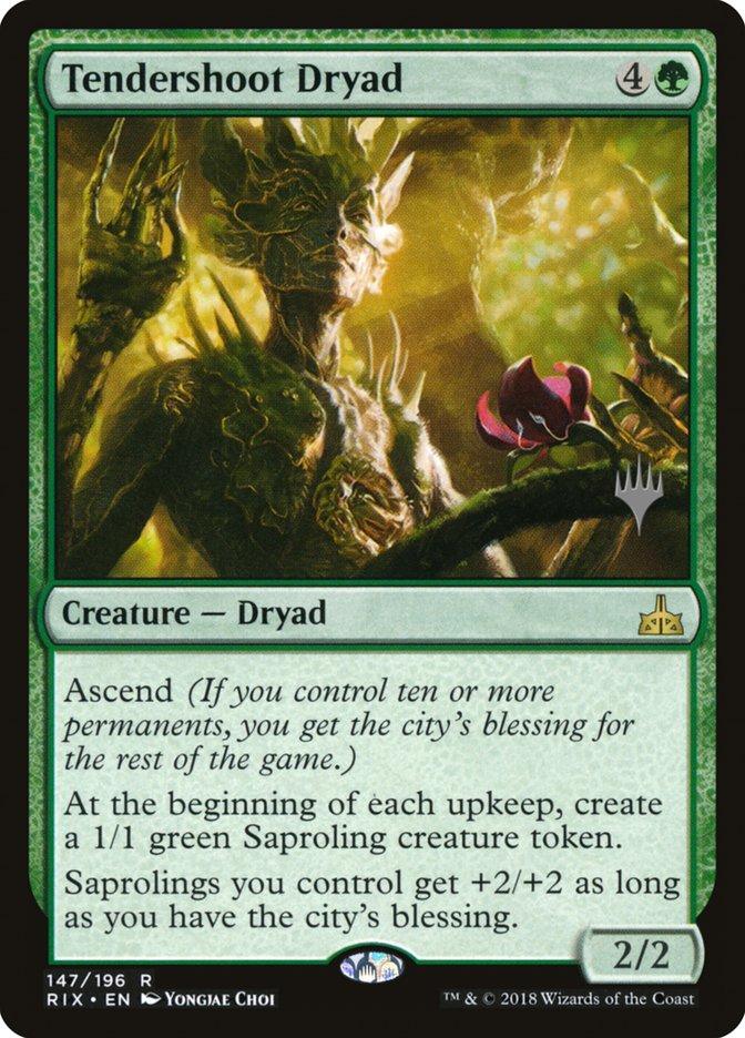 Tendershoot Dryad (Promo Pack) [Rivals of Ixalan Promos] - La Boîte Mystère ( The Mystery Box)