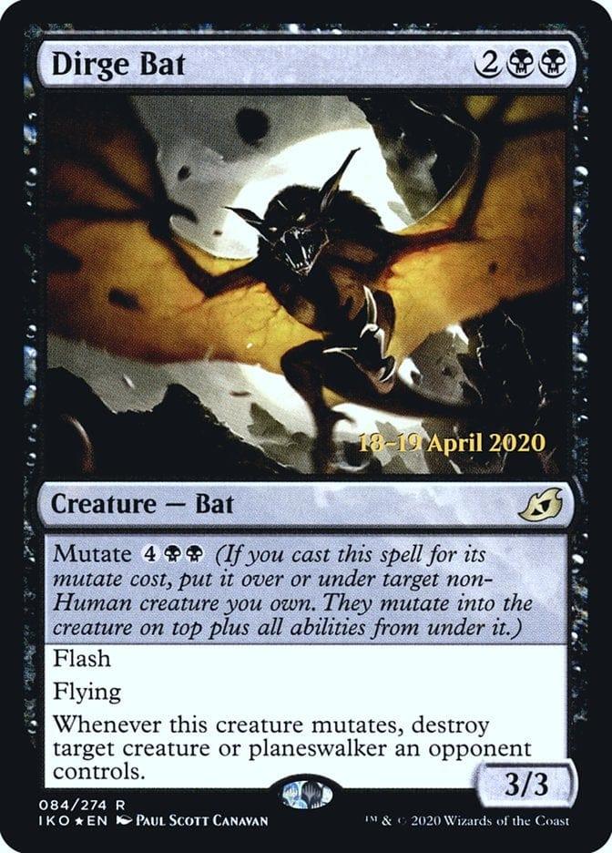 Dirge Bat [Ikoria: Lair of Behemoths Prerelease Promos] - La Boîte Mystère ( The Mystery Box)