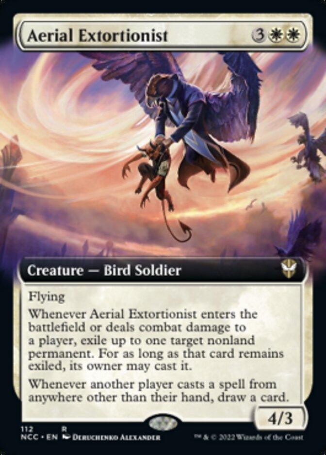 Aerial Extortionist (Extended Art) [Streets of New Capenna Commander] - La Boîte Mystère ( The Mystery Box)