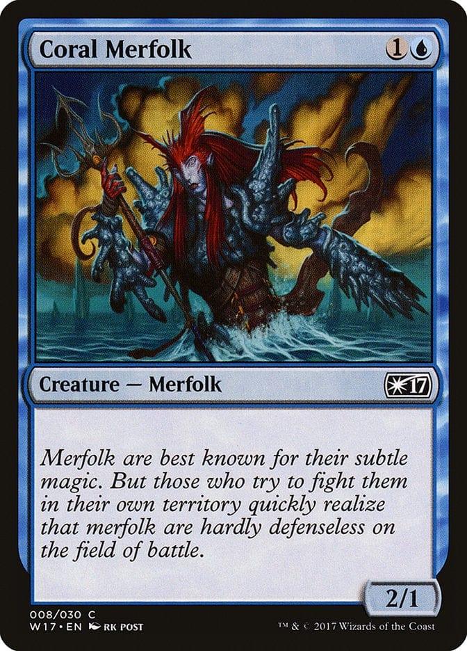 Coral Merfolk [Welcome Deck 2017] - La Boîte Mystère ( The Mystery Box)