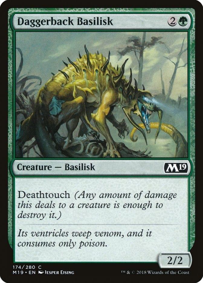 Daggerback Basilisk [Core Set 2019] - La Boîte Mystère ( The Mystery Box)