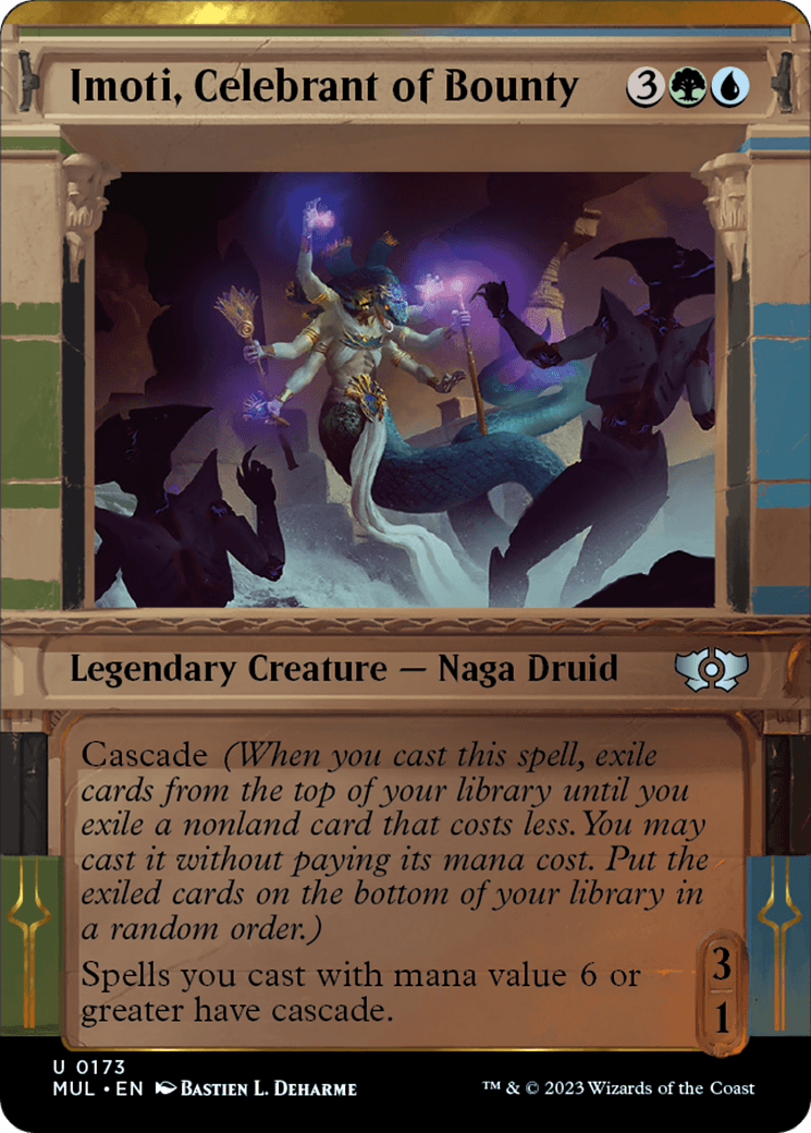Imoti, Celebrant of Bounty (Halo Foil) [Multiverse Legends] - La Boîte Mystère ( The Mystery Box)