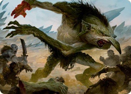 Troll Art Card [Dungeons & Dragons: Adventures in the Forgotten Realms Art Series] - La Boîte Mystère ( The Mystery Box)