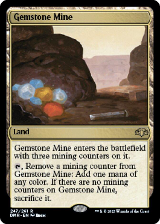 Gemstone Mine [Dominaria Remastered] - La Boîte Mystère ( The Mystery Box)