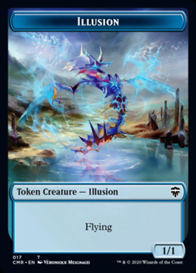 Illusion // Plant Token [Commander Legends Tokens] - La Boîte Mystère ( The Mystery Box)