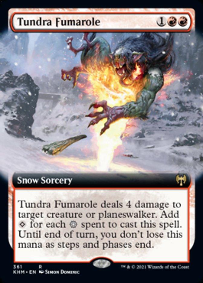 Tundra Fumarole (Extended Art) [Kaldheim] - La Boîte Mystère ( The Mystery Box)