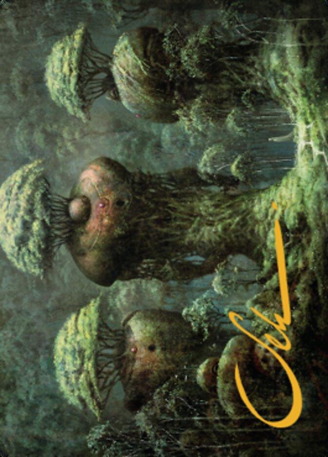 Forest Art Card (Gold-Stamped Signature) [Dominaria United Art Series] - La Boîte Mystère ( The Mystery Box)