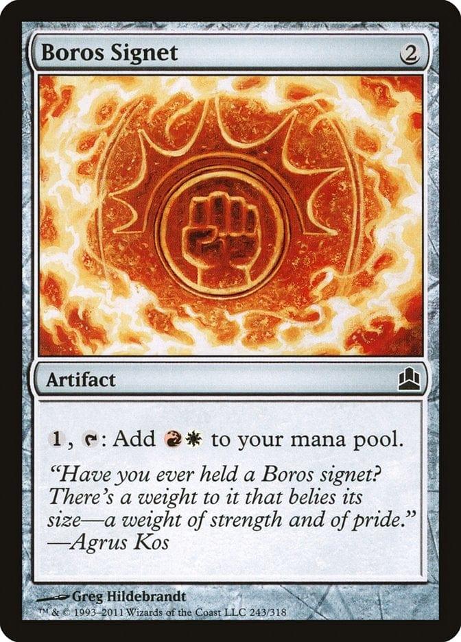 Boros Signet [Commander 2011] - La Boîte Mystère ( The Mystery Box)
