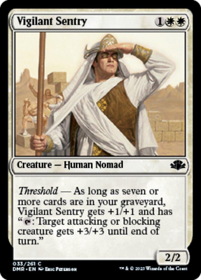 Vigilant Sentry [Dominaria Remastered] - La Boîte Mystère ( The Mystery Box)