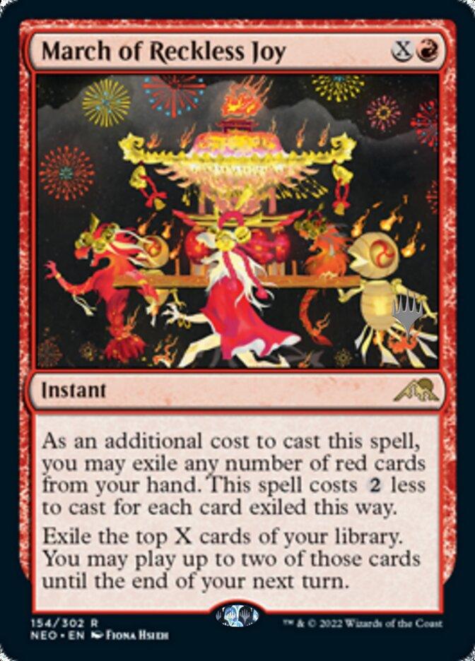 March of Reckless Joy (Promo Pack) [Kamigawa: Neon Dynasty Promos] - La Boîte Mystère ( The Mystery Box)