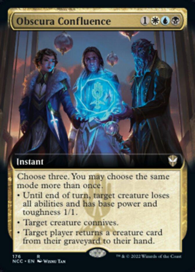 Obscura Confluence (Extended Art) [Streets of New Capenna Commander] - La Boîte Mystère ( The Mystery Box)