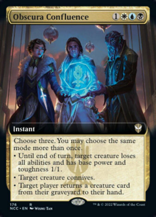 Obscura Confluence (Extended Art) [Streets of New Capenna Commander] - La Boîte Mystère ( The Mystery Box)
