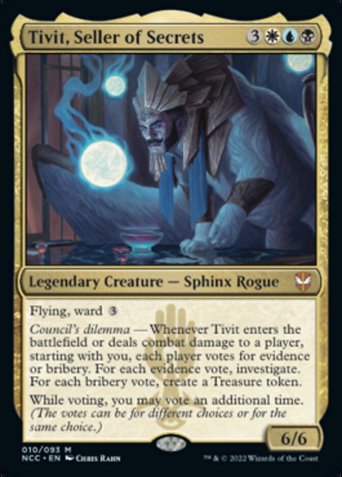 Tivit, Seller of Secrets [Streets of New Capenna Commander] - La Boîte Mystère ( The Mystery Box)