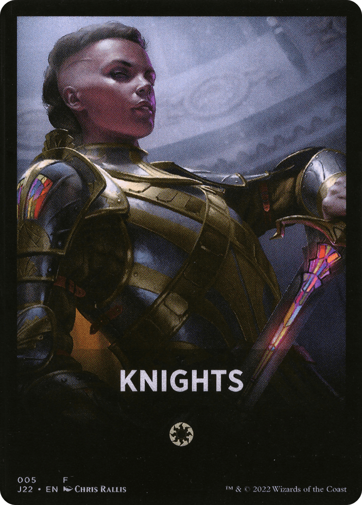 Knights Theme Card [Jumpstart 2022 Front Cards] - La Boîte Mystère ( The Mystery Box)