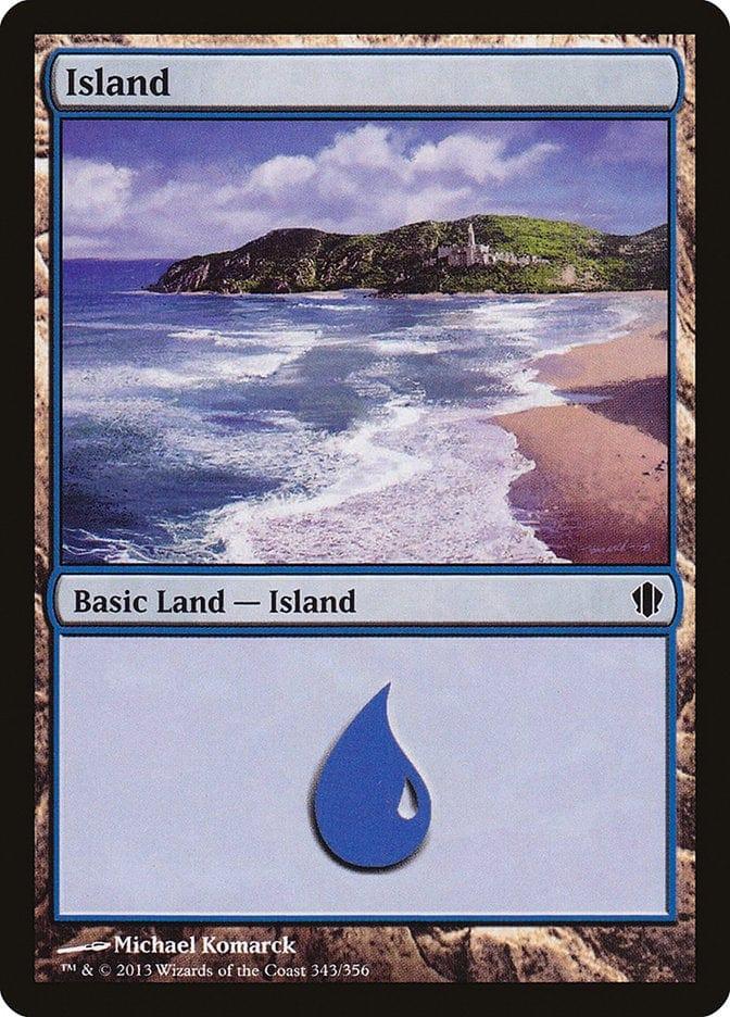 Island (343) [Commander 2013] - La Boîte Mystère ( The Mystery Box)