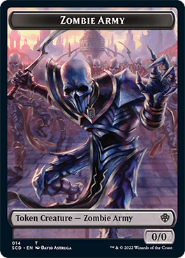 Zombie Army Double-Sided Token [Starter Commander Decks] - La Boîte Mystère ( The Mystery Box)