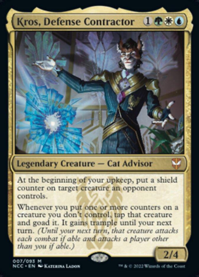 Kros, Defense Contractor [Streets of New Capenna Commander] - La Boîte Mystère ( The Mystery Box)