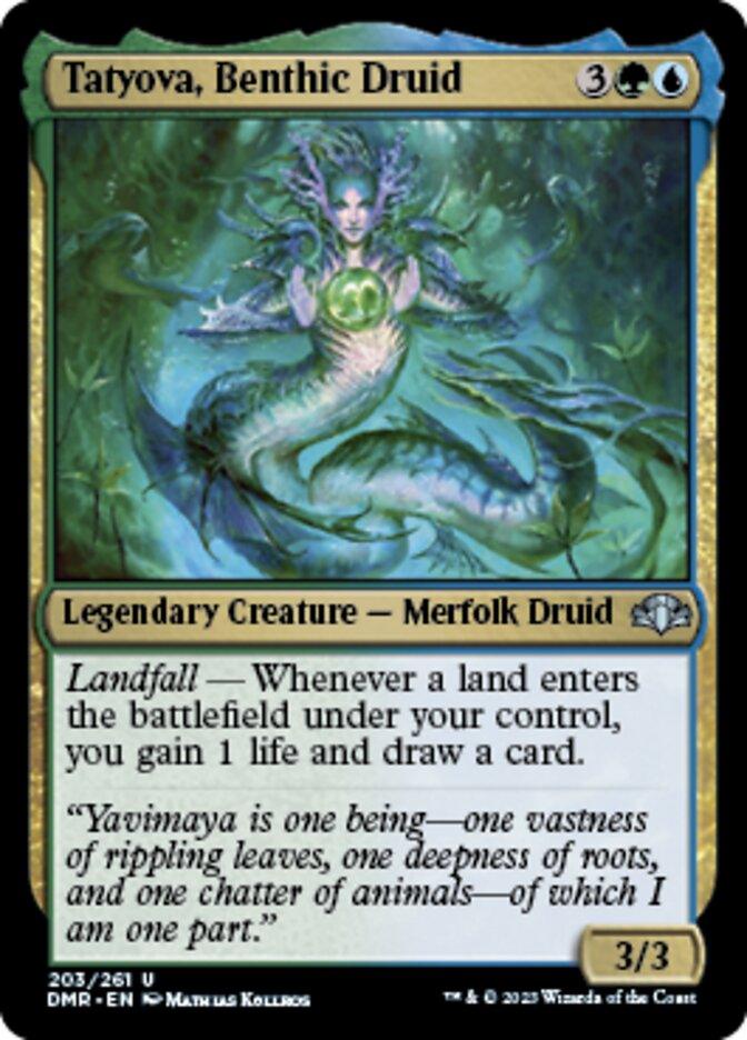 Tatyova, Benthic Druid [Dominaria Remastered] - La Boîte Mystère ( The Mystery Box)