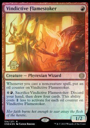 Vindictive Flamestoker [Phyrexia: All Will Be One Prerelease Promos] - La Boîte Mystère ( The Mystery Box)