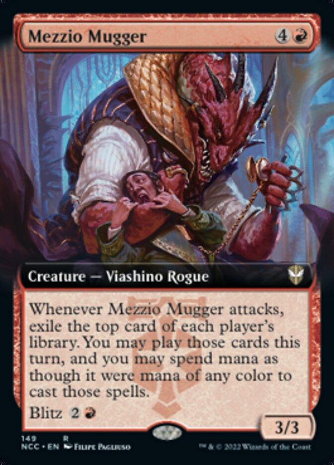 Mezzio Mugger (Extended Art) [Streets of New Capenna Commander] - La Boîte Mystère ( The Mystery Box)
