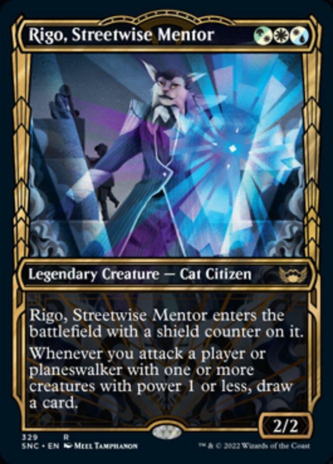 Rigo, Streetwise Mentor (Showcase Golden Age) [Streets of New Capenna] - La Boîte Mystère ( The Mystery Box)