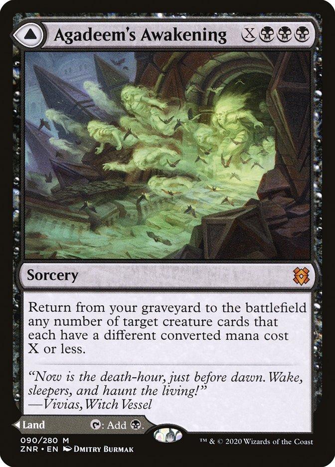 Agadeem's Awakening // Agadeem, the Undercrypt [Zendikar Rising] - La Boîte Mystère ( The Mystery Box)