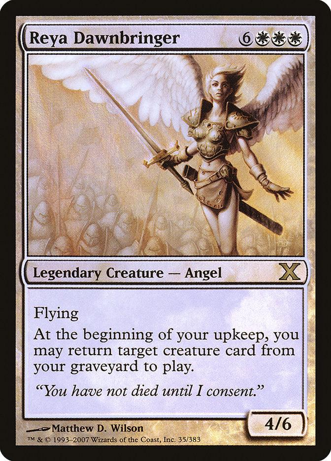Reya Dawnbringer (Premium Foil) [Tenth Edition] - La Boîte Mystère ( The Mystery Box)