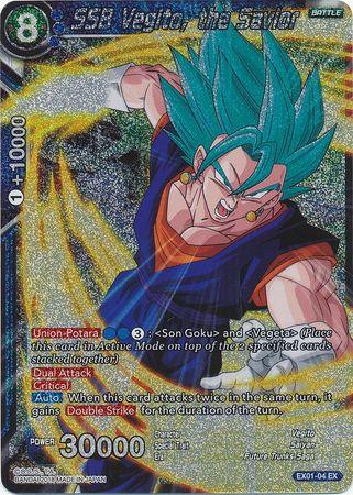 SSB Vegito, the Savior (Foil) (EX01-04) [Mighty Heroes] - La Boîte Mystère ( The Mystery Box)