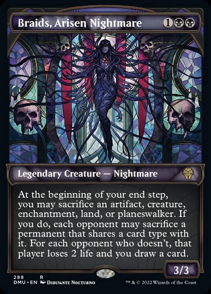 Braids, Arisen Nightmare (Showcase) [Dominaria United] - La Boîte Mystère ( The Mystery Box)