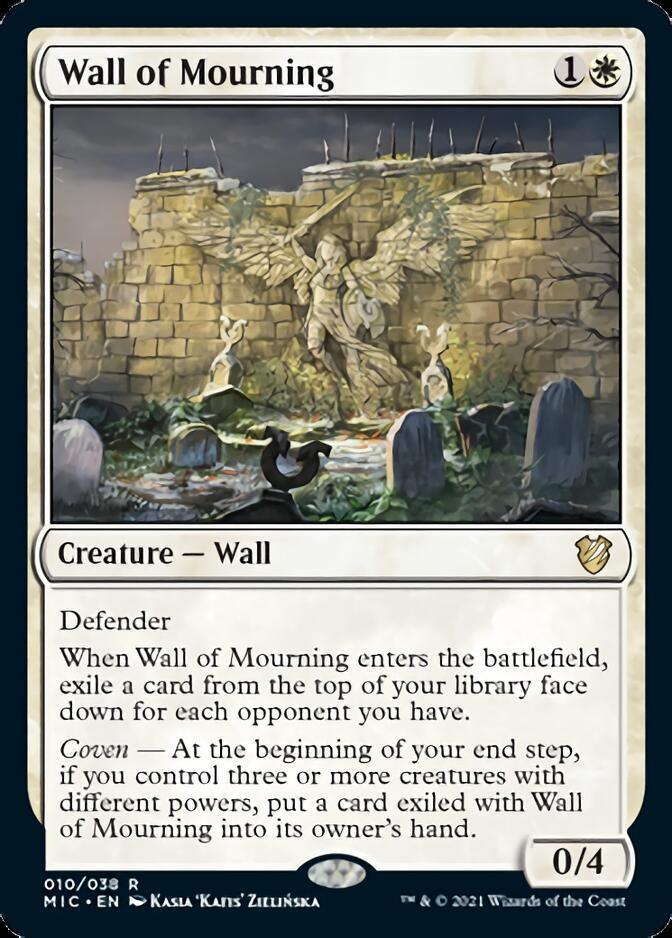 Wall of Mourning [Innistrad: Midnight Hunt Commander] - La Boîte Mystère ( The Mystery Box)