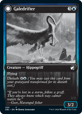 Galedrifter // Waildrifter [Innistrad: Double Feature] - La Boîte Mystère ( The Mystery Box)