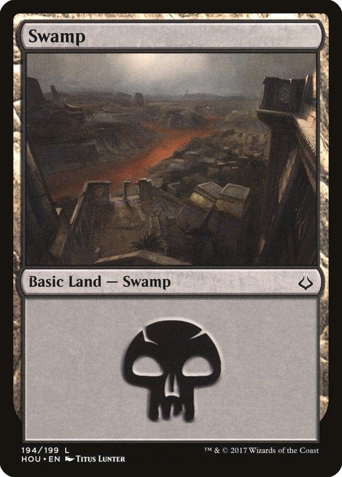 Swamp (194) [Hour of Devastation] - La Boîte Mystère ( The Mystery Box)