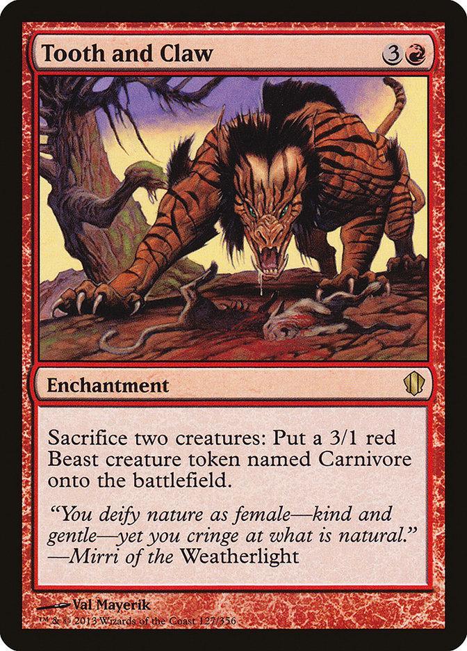 Tooth and Claw [Commander 2013] - La Boîte Mystère ( The Mystery Box)