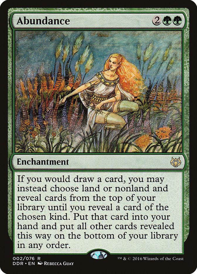 Abundance [Duel Decks: Nissa vs. Ob Nixilis] - La Boîte Mystère ( The Mystery Box)