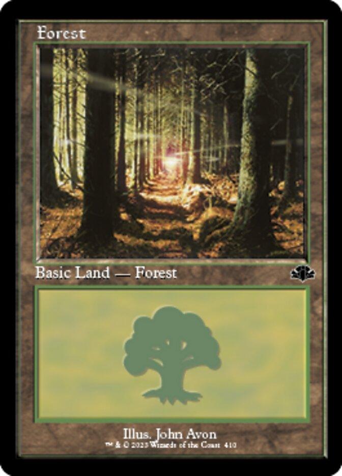 Forest (410) (Retro) [Dominaria Remastered] - La Boîte Mystère ( The Mystery Box)