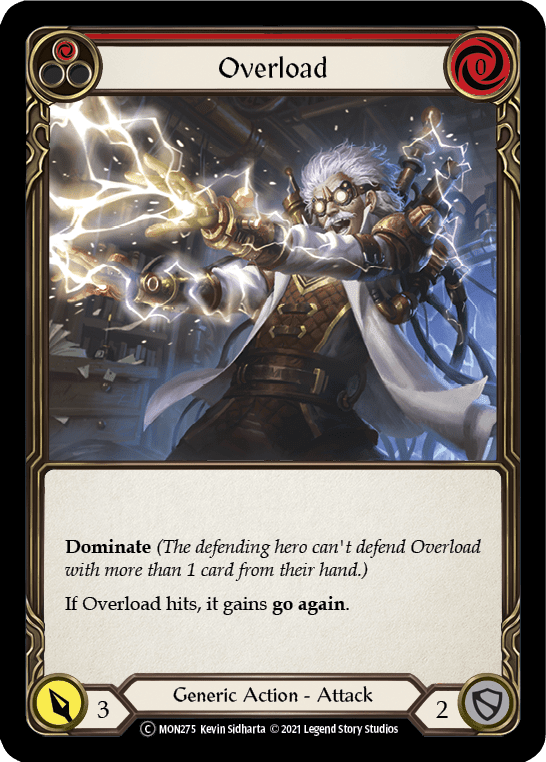 Overload (Red) [U-MON275] Unlimited Normal - La Boîte Mystère ( The Mystery Box)