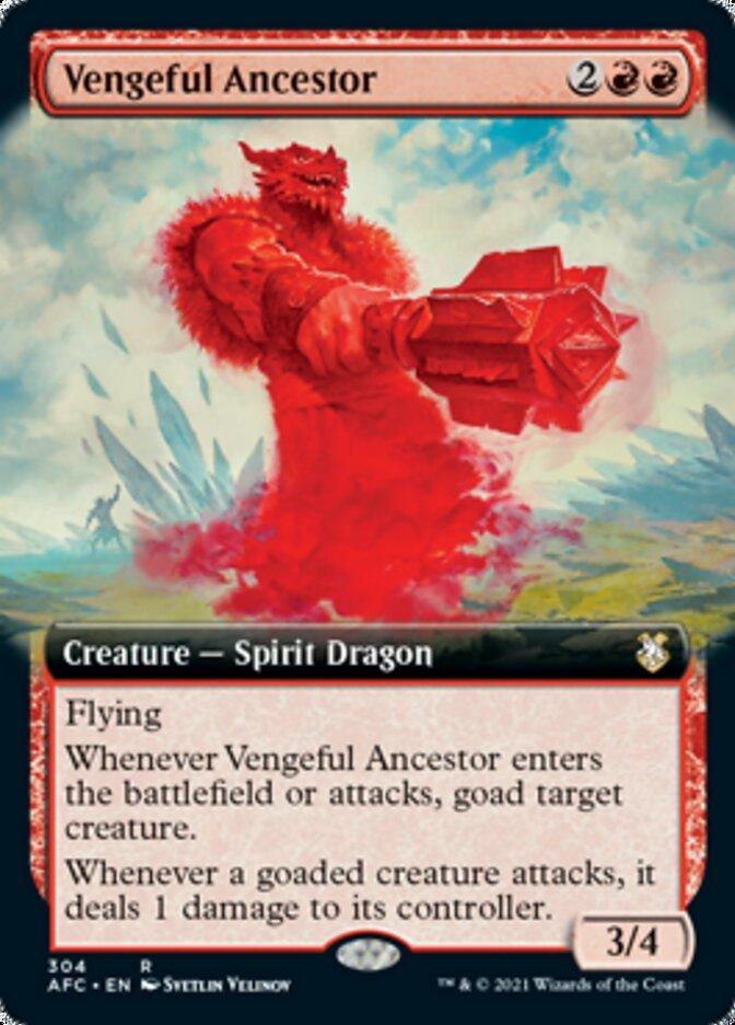 Vengeful Ancestor (Extended) [Dungeons & Dragons: Adventures in the Forgotten Realms Commander] - La Boîte Mystère ( The Mystery Box)