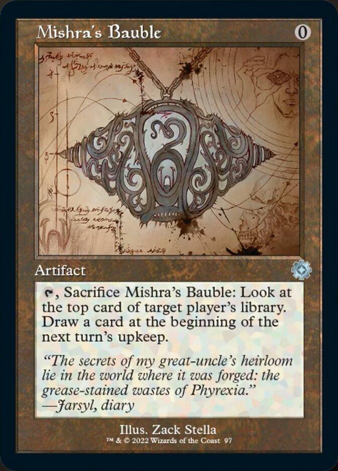 Mishra's Bauble (Retro Schematic) [The Brothers' War Retro Artifacts] - La Boîte Mystère ( The Mystery Box)