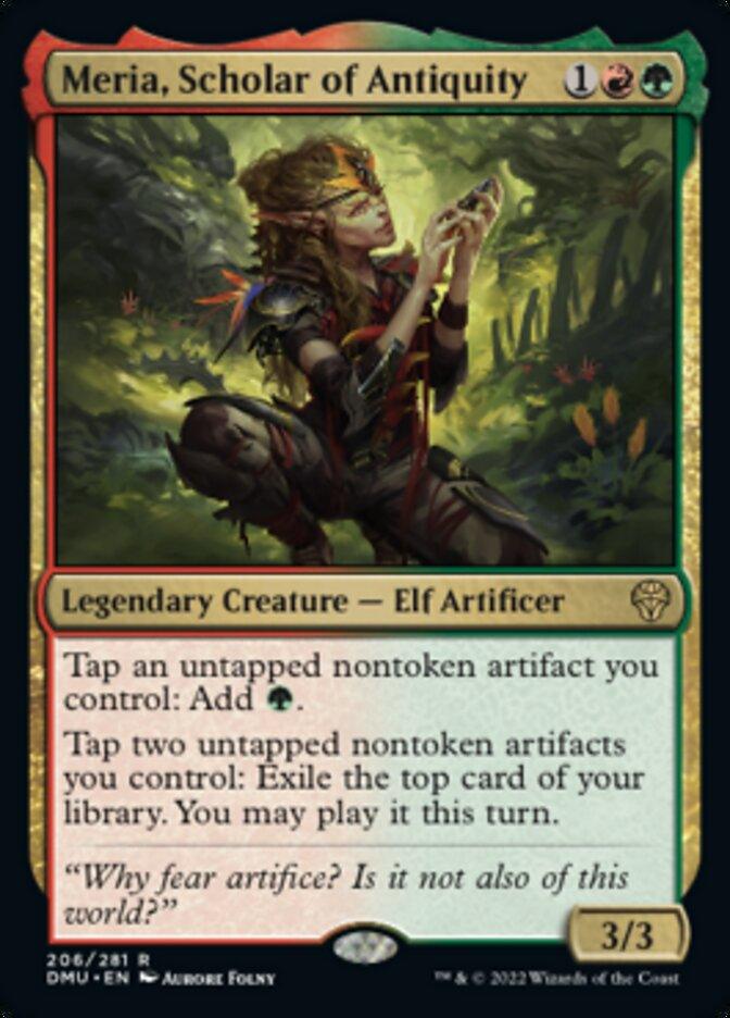 Meria, Scholar of Antiquity [Dominaria United] - La Boîte Mystère ( The Mystery Box)