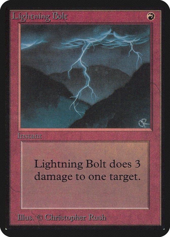 Lightning Bolt [Limited Edition Alpha] - La Boîte Mystère ( The Mystery Box)