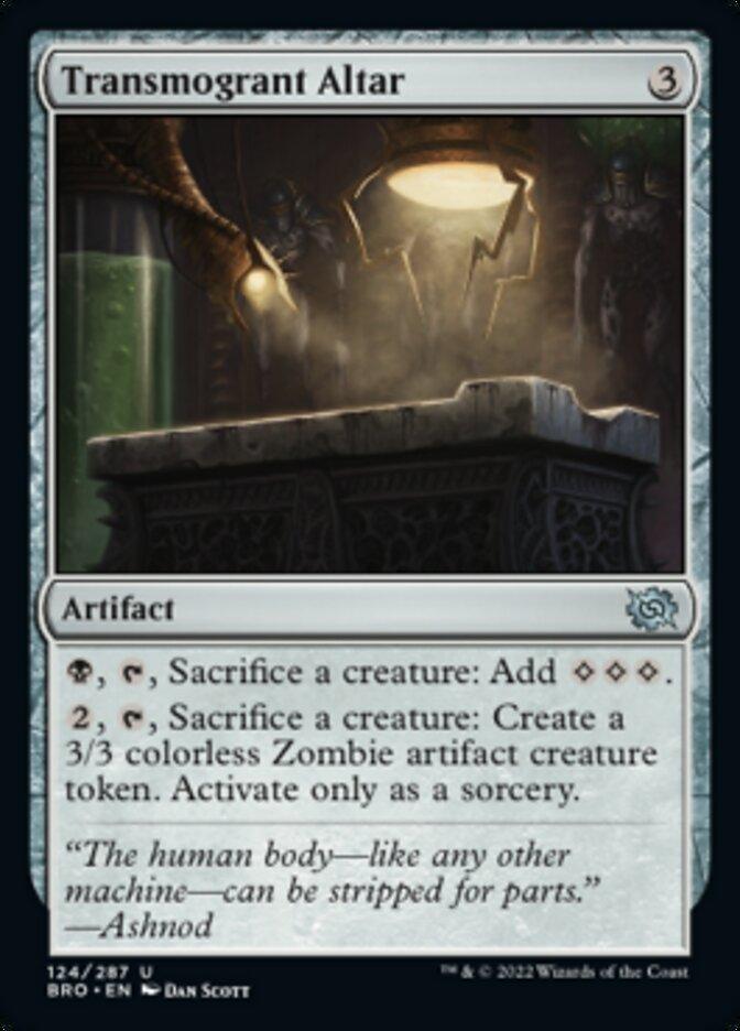 Transmogrant Altar [The Brothers' War] - La Boîte Mystère ( The Mystery Box)