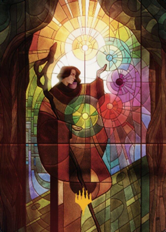 Jodah, the Unifier Art Card (Gold-Stamped Signature) [Dominaria United Art Series] - La Boîte Mystère ( The Mystery Box)