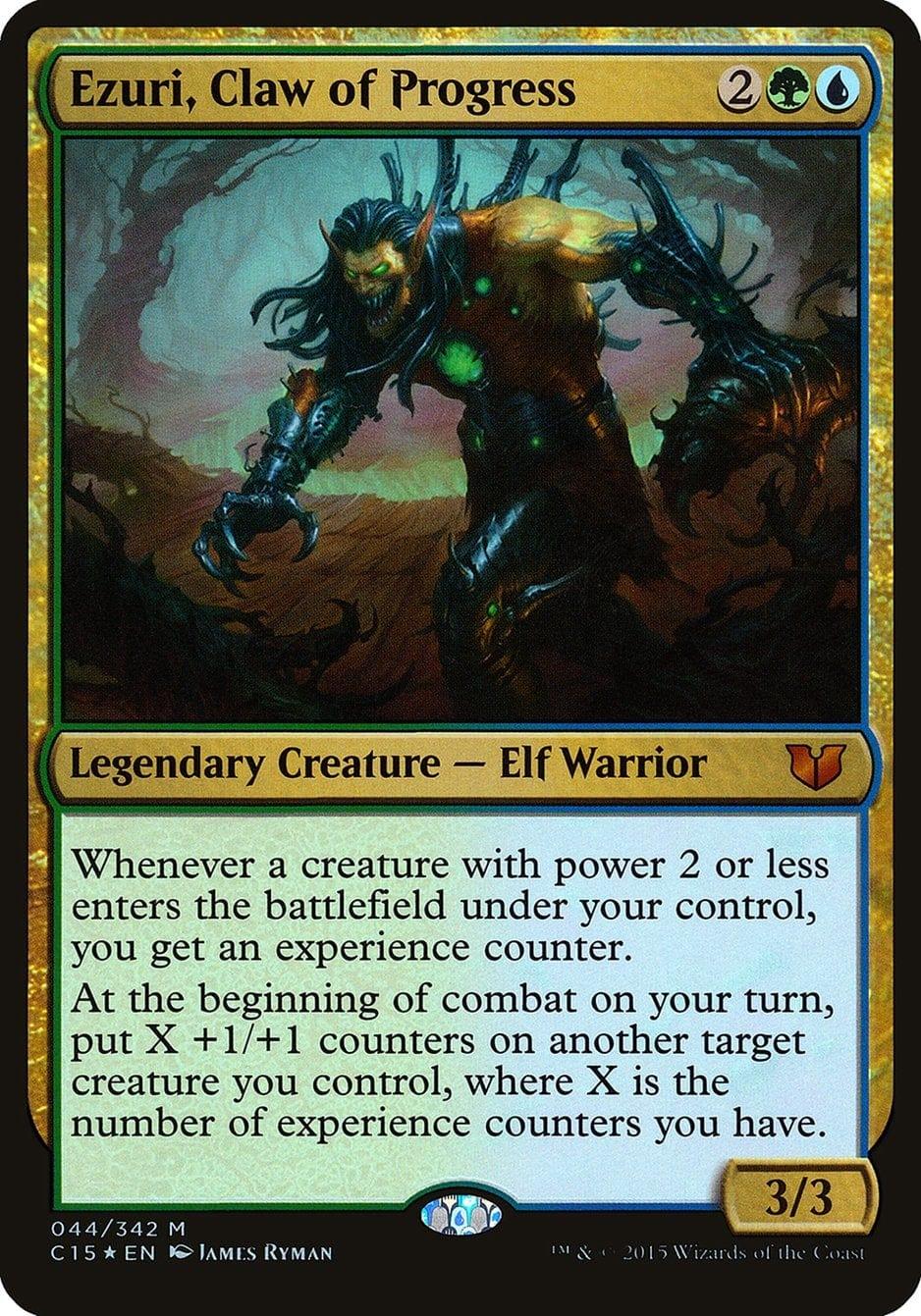 Ezuri, Claw of Progress (Oversized) [Commander 2015 Oversized] - La Boîte Mystère ( The Mystery Box)