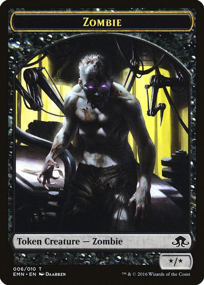 Zombie (006/010) [Eldritch Moon Tokens] - La Boîte Mystère ( The Mystery Box)