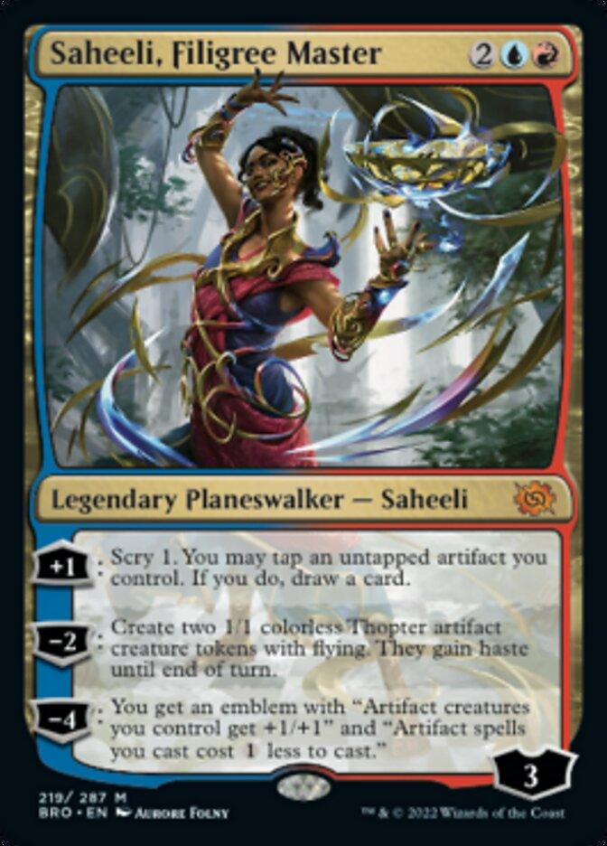 Saheeli, Filigree Master [The Brothers' War] - La Boîte Mystère ( The Mystery Box)